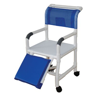 Standard Deluxe 18 Shower Chair Color: Royal Blue image