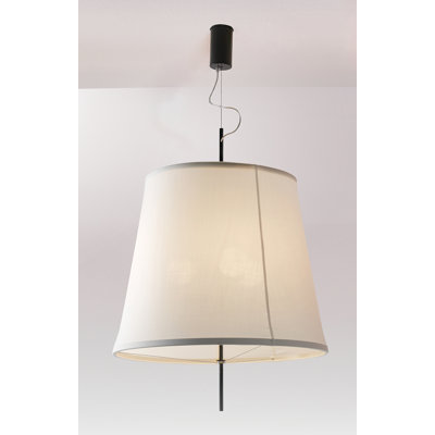Adolight 2 Bell Pendant Shade Color: Black