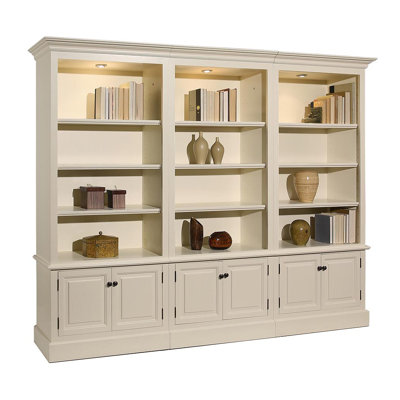 French Restoration Brighton Open Display 86" Standard Bookcase French Restoration Brighton Open Display 86" Standard Bookcase