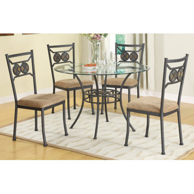 Slate Stone 5 Piece Dining Set