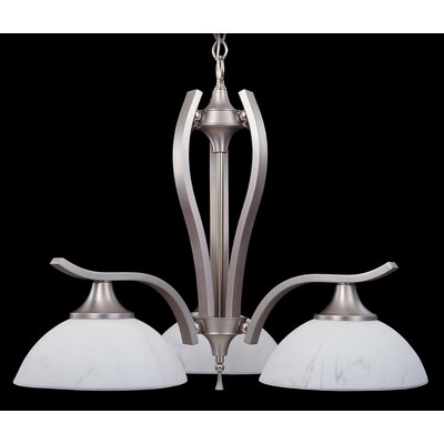 Solstice 3 Light Dinette Chandelier