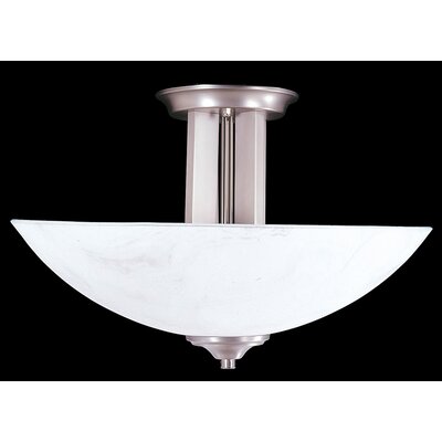 Solstice 3 Light Semi Flush Mount