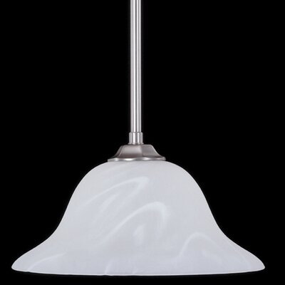 Fin de Siecle 1 Light Drum Pendant Finish: Satin Pewter