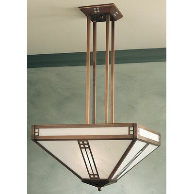 Prairie 4 Light Inverted Foyer Pendant