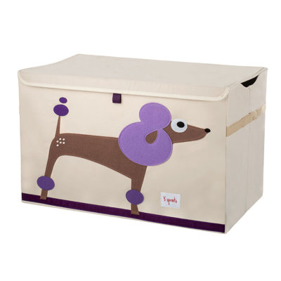 3 Sprouts Poodle Toy Chest UTCPDL