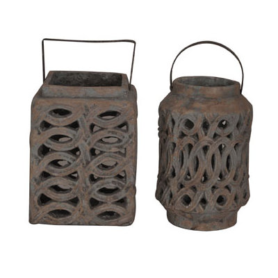 The Hamptons 2 Piece Lanterns Set image