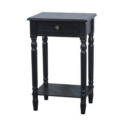 Vivid End Table Color: Black image