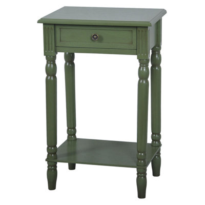 Vivid End Table Color: Sage Green image