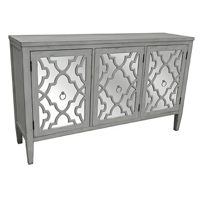Pangkal Pinang Mirror 3 Door Sideboard