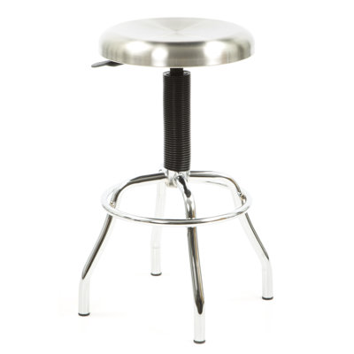 Adjustable Height Swivel Bar Stool