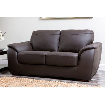 FR9550-0820 BYV2835 Abbyson Living Ashton Leather Loveseat