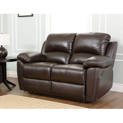 SK-1706-BRN-2 BYV3034 Abbyson Living Westwood Leather Reclining Loveseat