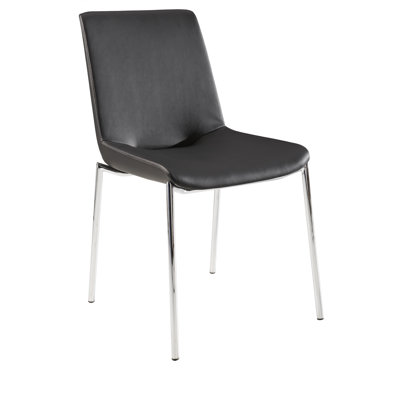 Aiden Side Chair (Set of 2) Upholstery: Grey