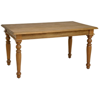 Suffolk Dining Table Finish Rustic Mango Natural