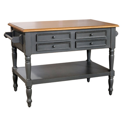 Brookstonval Kitchen Island