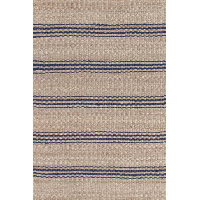 See Jute Ticking Indigo Woven More Images