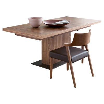 Vita Extendable Dining Table Table Finish Walnut