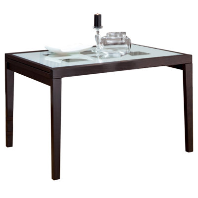 Poker 120 Extendable Dining Table Finish Wenge