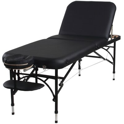 Aluminum Portable Massage Table with Adjustable Back image
