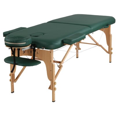 Professional Series Portable Massage Table Color: Hunter green image