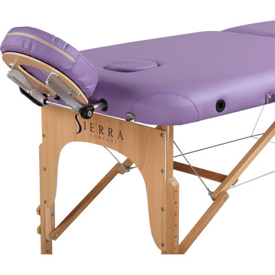 Professional Series Portable Massage Table Color: Purple image