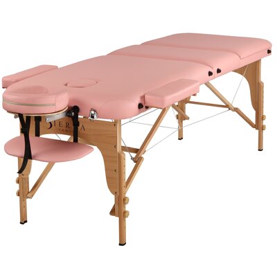 Relax Portable Massage Table Color: Pink image