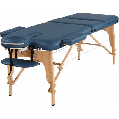 Relax Portable Massage Table Color: Royal Blue image