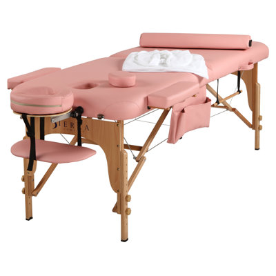 All Inclusive Portable Massage Table Finish: Pink image