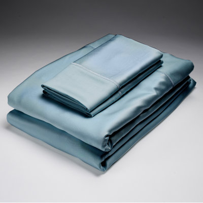 Bamboo Pillowcase Size: King Color: Sea Glass image