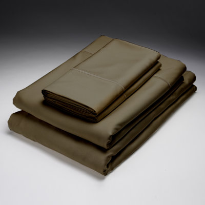 Bamboo Pillowcase Size: King Color: Sable image