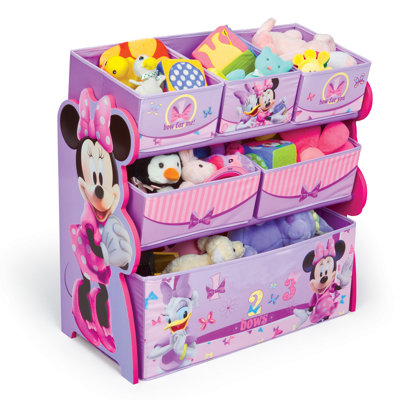 Delta Children Multi-Bin Minnie Mouse Toy Organizer TB84848MN