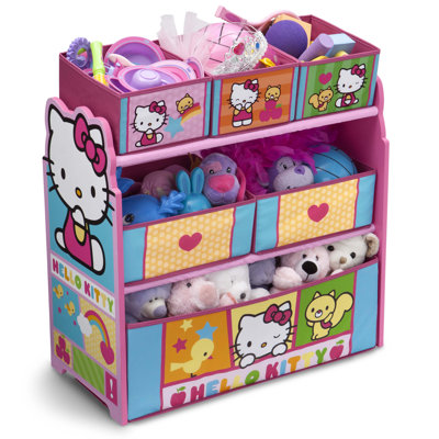 Delta Children Hello Kitty Multi Bin Toy Organizer TB84953HK