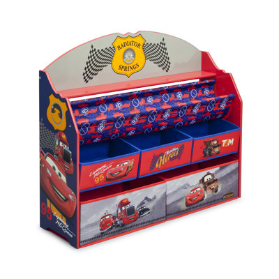Delta Children Deluxe Book and Toy Organizer TB84993CR