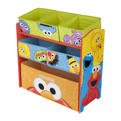 Delta Children Sesame Street Multi Bin Organizer TB84735SS