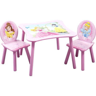 Delta Children Disney Princess Kids’ 3 Piece Table & Chair Set TT89183PS_999