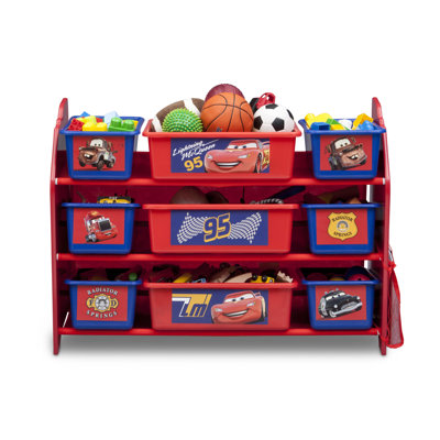 Delta Children Cars 10 Piece Toy Organizer Set TB84997CR