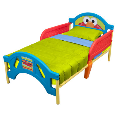 Delta Children Sesame Street Plastic Toddler Bed BB87115SS