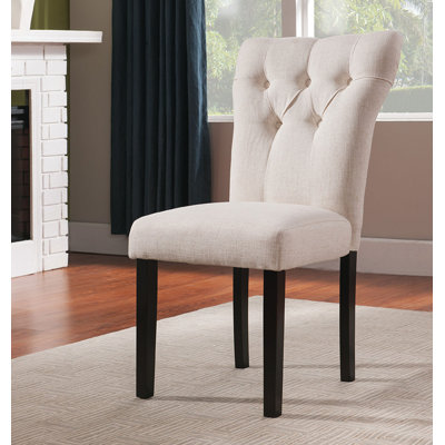 Effie Side Chair Upholstery Color: Beige