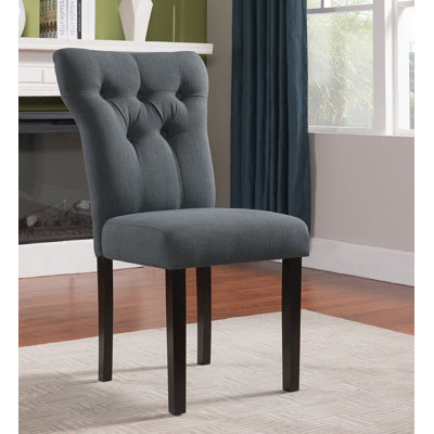 Effie Side Chair Upholstery Color: Gray