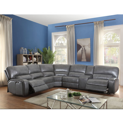ACME Furniture 53745LCH Saul Reclining Sectional
