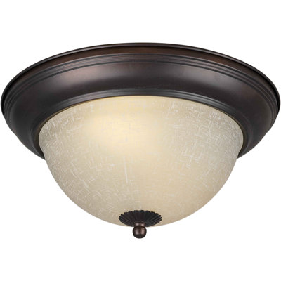 Energy Efficient 2-Light Flush Mount Energy Efficient 2-Light Flush Mount