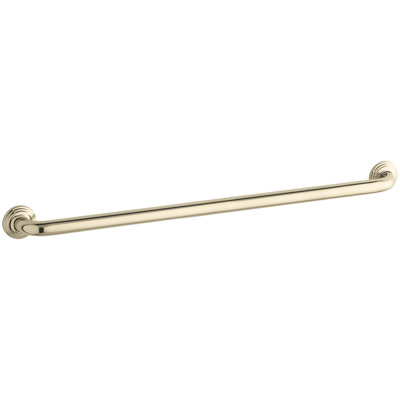 Traditional 32 ADA Compliant Grab Bar Finish: Vibrant French Gold image