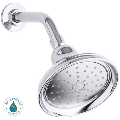 Kohler Bancroft 2.0 GPM Single Function Shower Head with Katalyst Air-Induction Spray Kohler Bancroft 2.0 GPM Single Function Shower Head with Katalyst Air-Induction Spray
