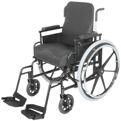 Comfort Back with Lumbar Support Wheelchair Cushion Size: 18 x 18 image