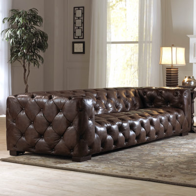 Lazzaro Leather WH-1405-35-9015 Nautical II Leather Sofa
