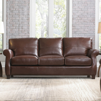 Lazzaro Leather WH-2022-30-3840 Carlisle Leather Sofa Upholstery