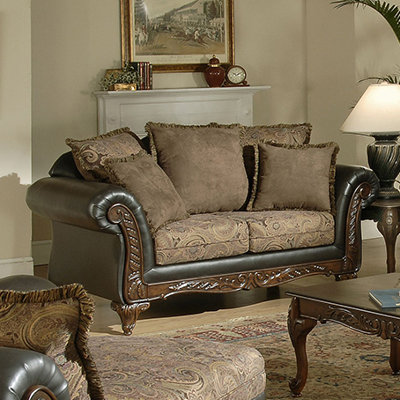 7685S-L IRD2131 InRoom Designs Loveseat
