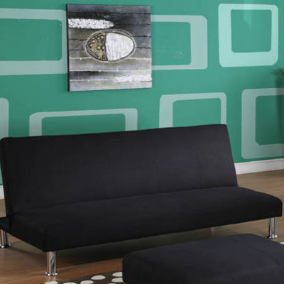 033BL-S Sofa IRD1223 InRoom Designs Klik-Klak Convertible Sofa