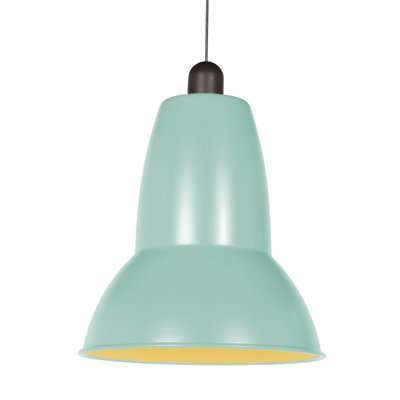 Giant 1227 Pendant Shade Color: Duck Egg Blue