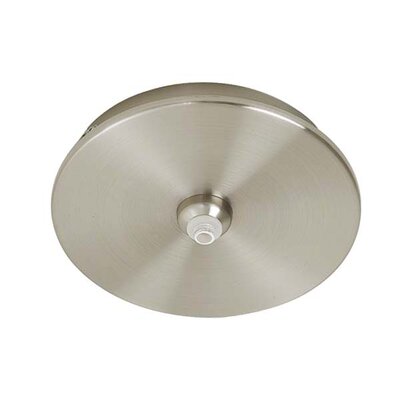 GK Lightrail Monopoint Canopy Transformer Finish: Brushed Nickel